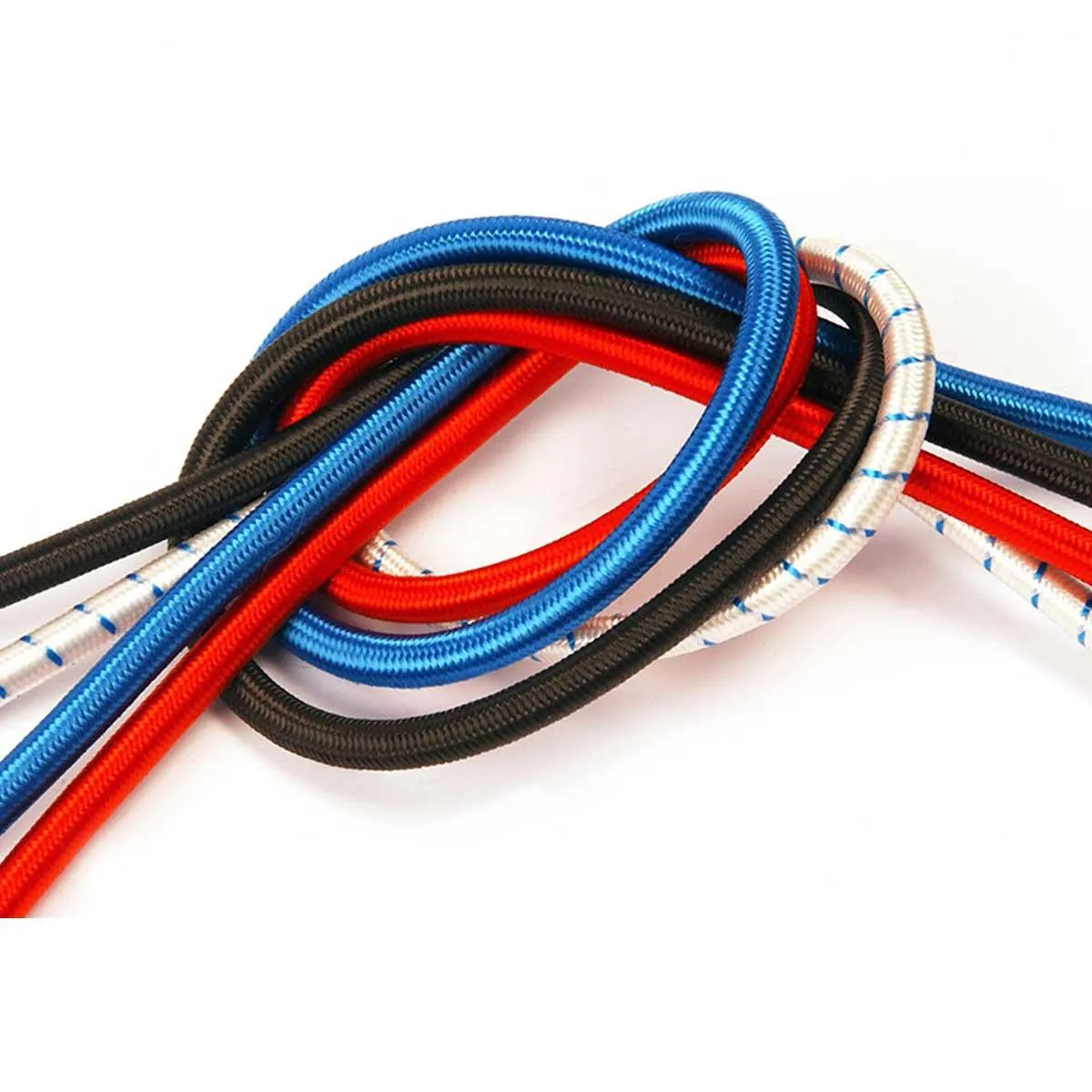 10m of 4mm Shockcord Elastic Bungee Rope - Black