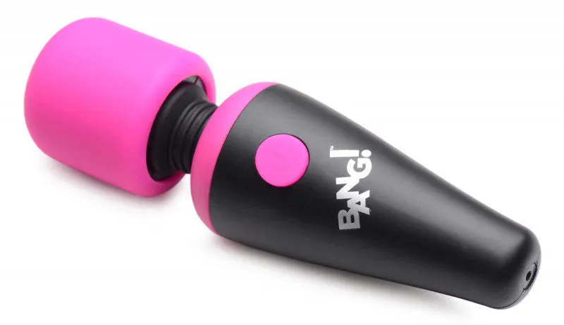 10x Vibrating Mini Silicone Wand - Pink
