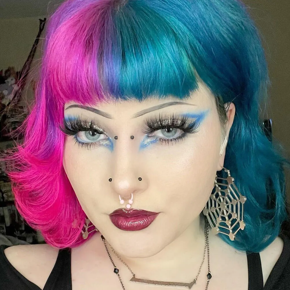14-20G Macaron Lovely Pink Horseshoe Septum Ring