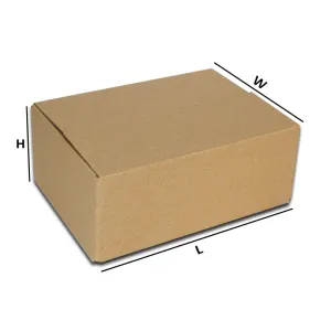 270x100x95mm (100pcs) - Brown RSC Boxes