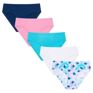 5 Pack Cotton Spandex Bikini Underwear