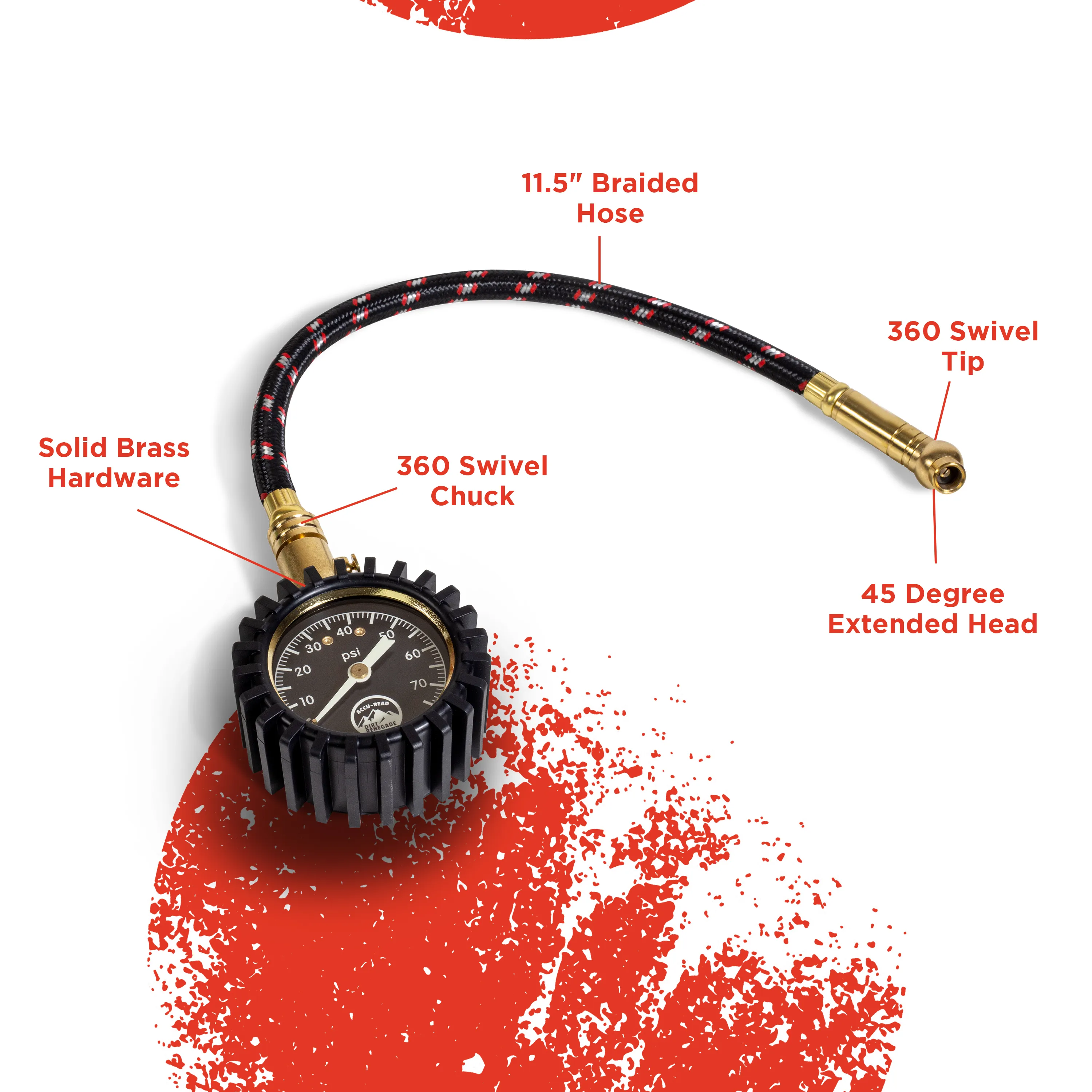 Accu-Read Tire Pressure Gauge