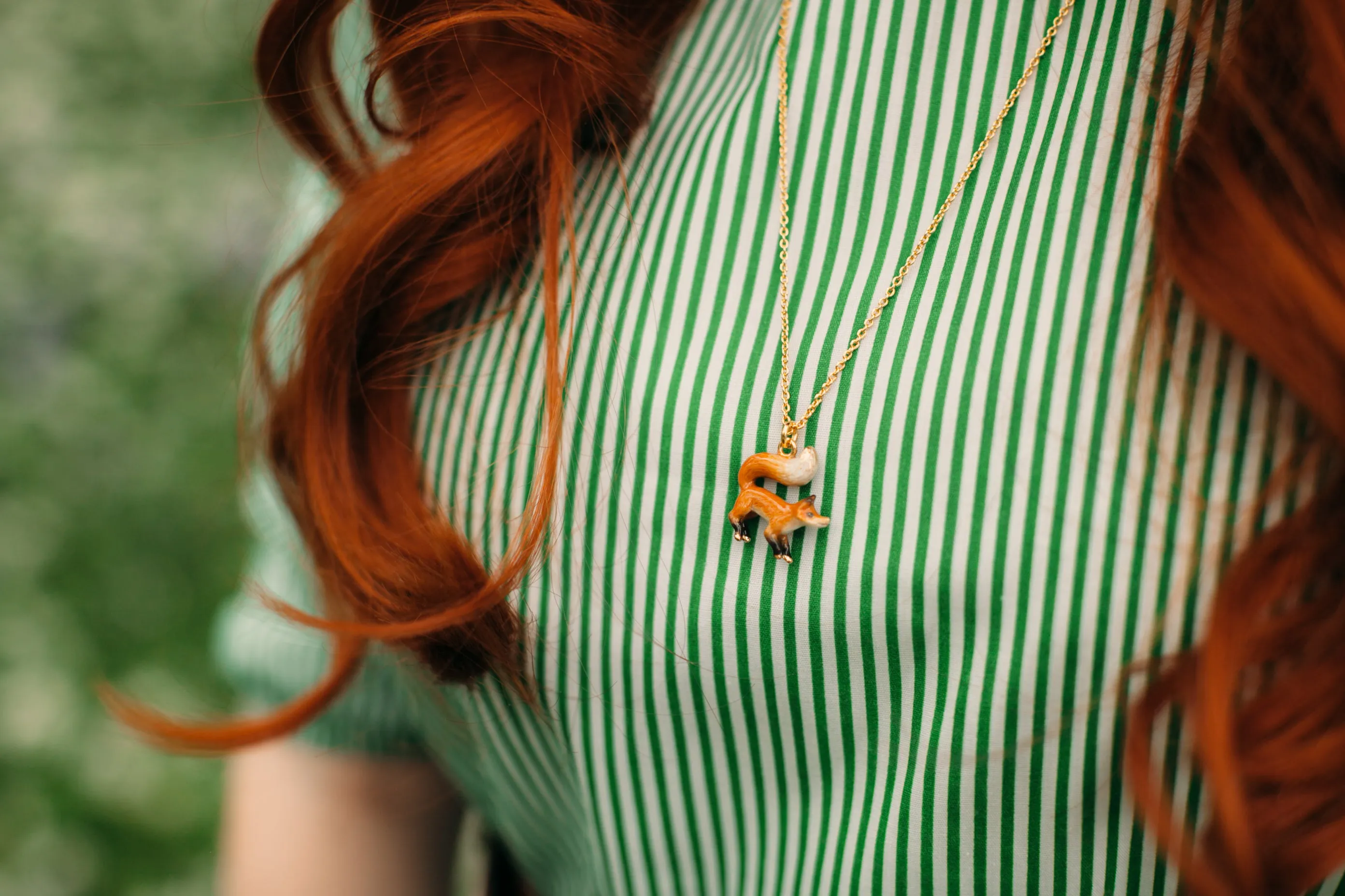 ACHxGFN Fox Necklace