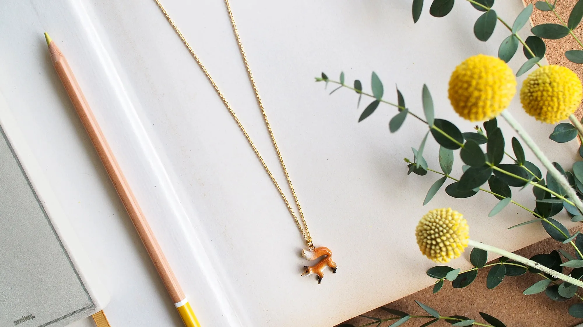 ACHxGFN Fox Necklace