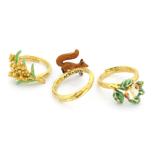 ACHxGFN Trio Stacking Ring
