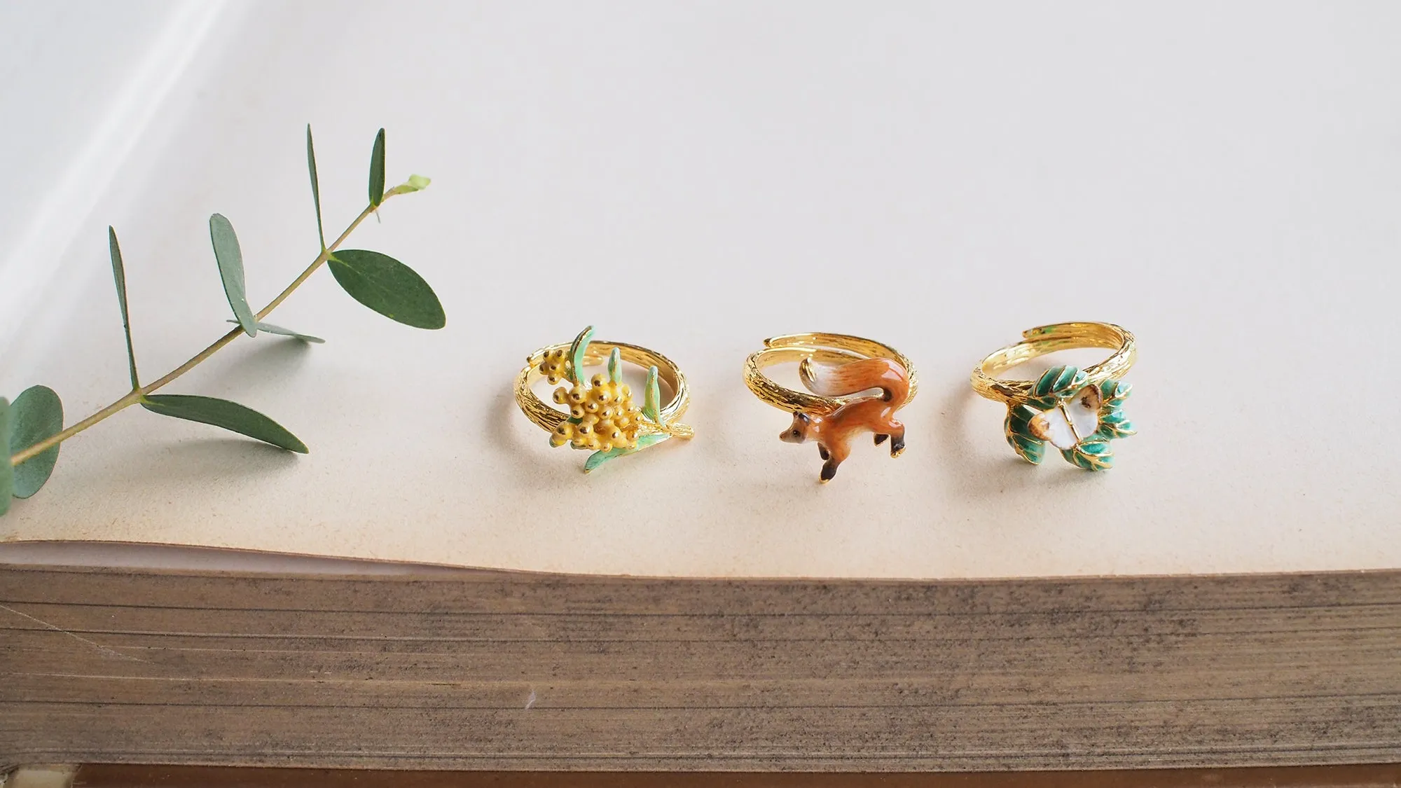 ACHxGFN Trio Stacking Ring