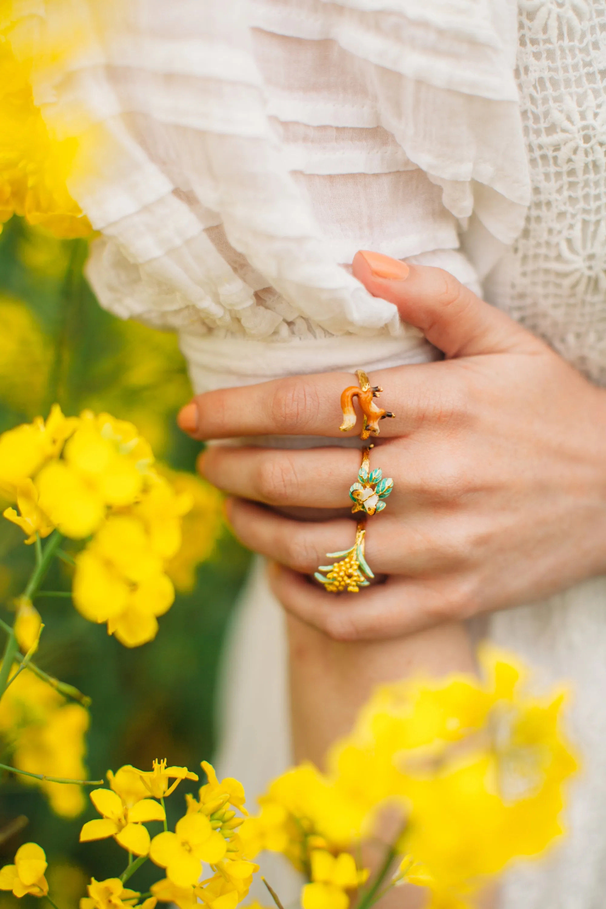 ACHxGFN Trio Stacking Ring