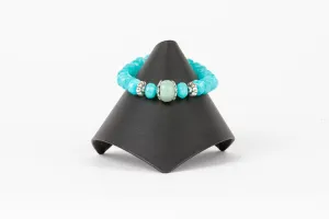 Agate, Adventurine Bracelet