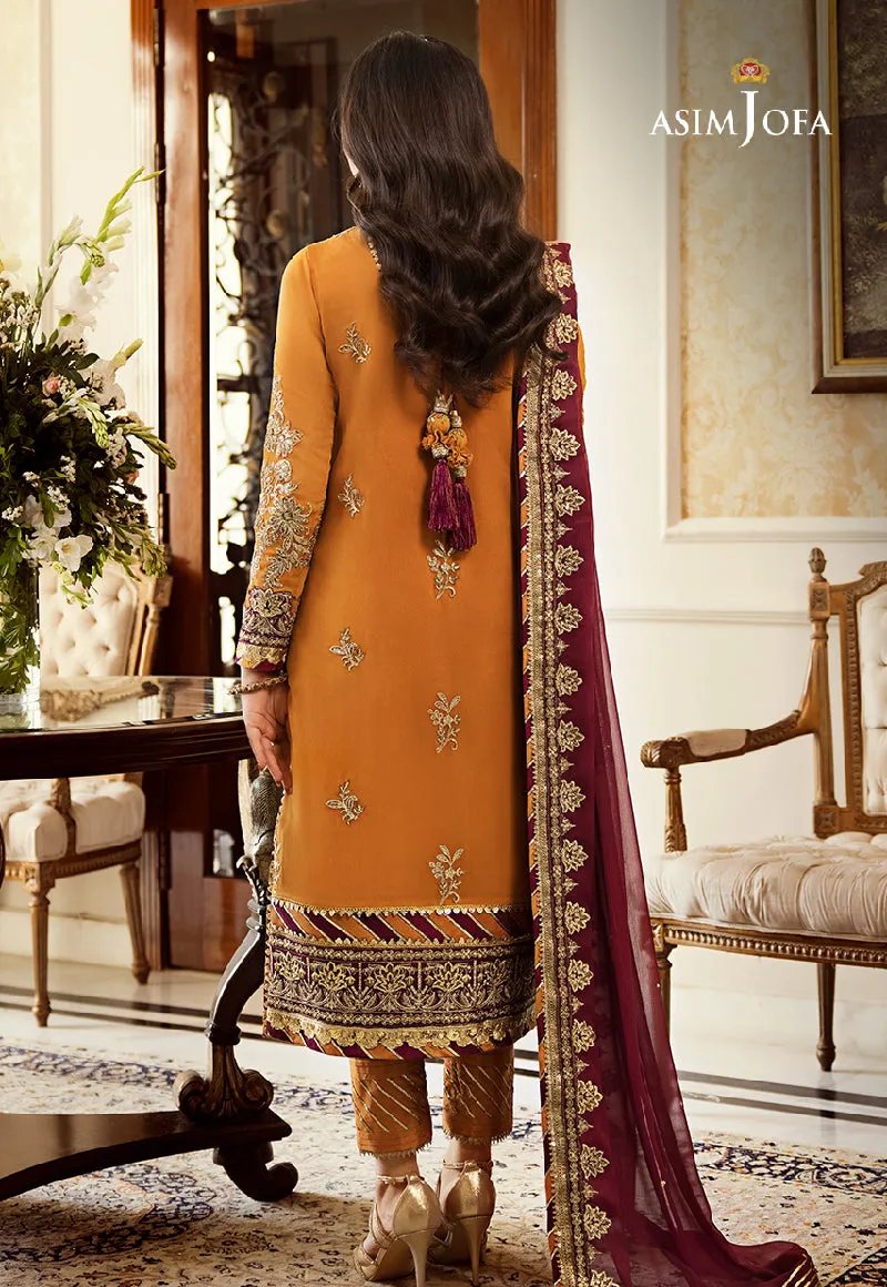 AJZS-30 | Asim Jofa Zari Sitara Luxury Eid Festive Collection 2023 | Unstitched Embrodried Suits