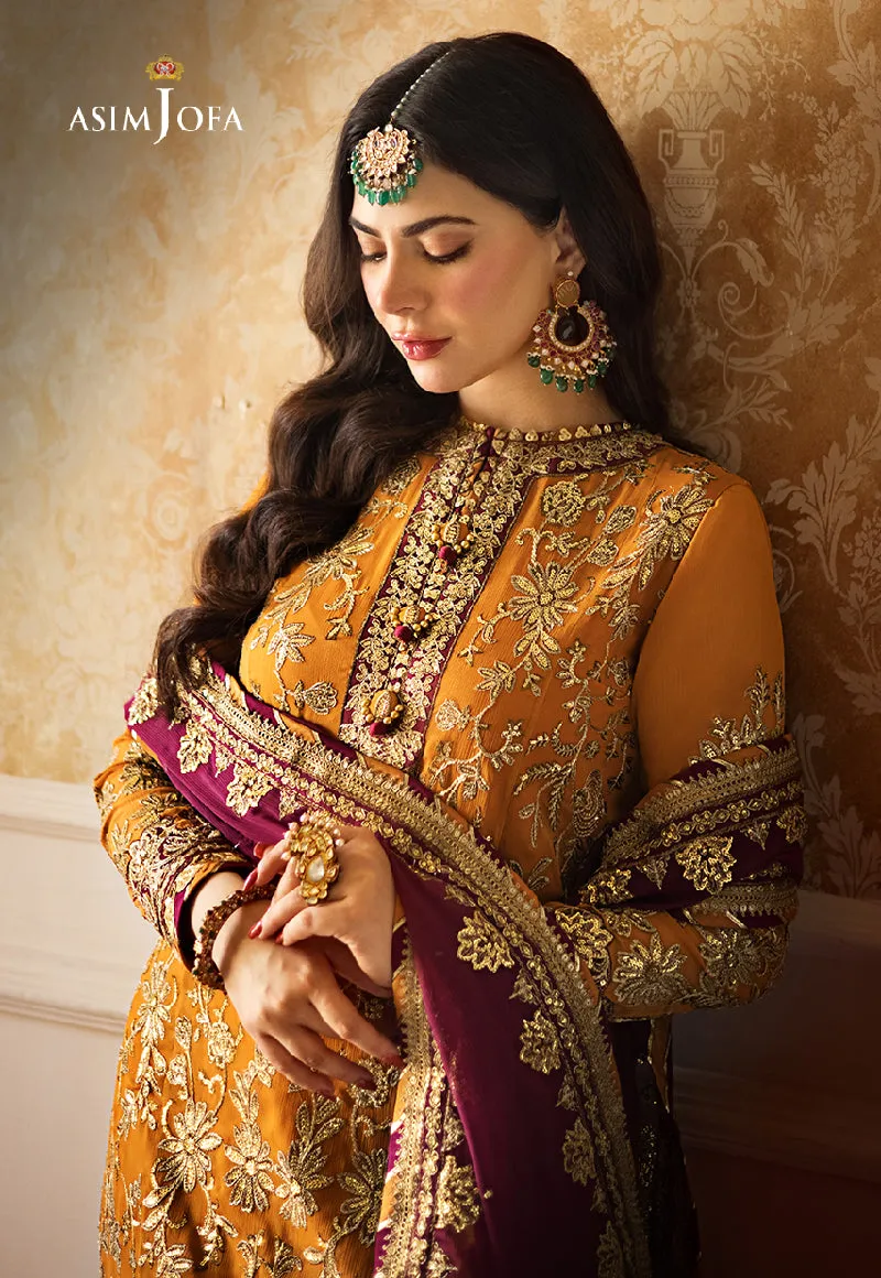 AJZS-30 | Asim Jofa Zari Sitara Luxury Eid Festive Collection 2023 | Unstitched Embrodried Suits