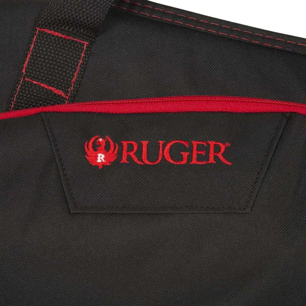 Allen Ruger Mesa 46" Rifle Case, Black/Red, by Allen Company