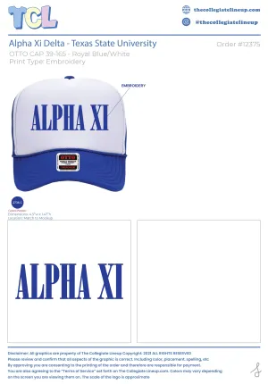 Alpha Xi Delta Texas State University #12375