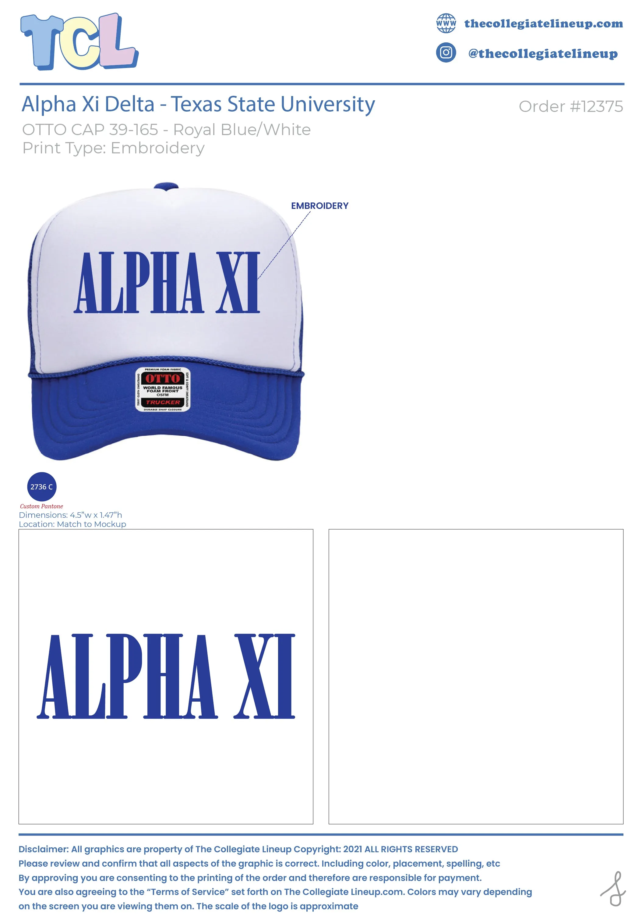 Alpha Xi Delta Texas State University #12375