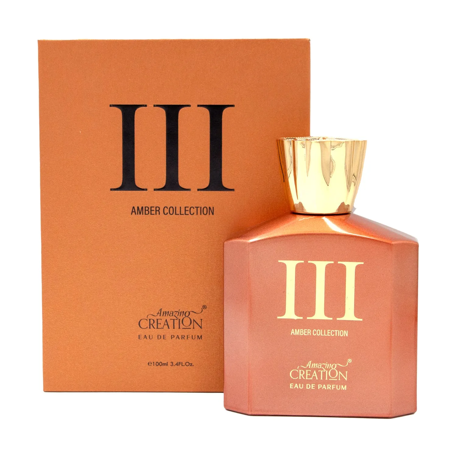 Amazing Creation Amber Collection - III EDP For Unisex 100ml