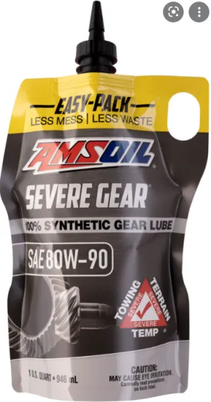 Amsoil SAE 80W-90 Synthetic Severe Gear Lube