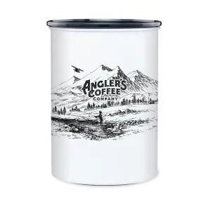 Angler's Excursion Coffee Canister