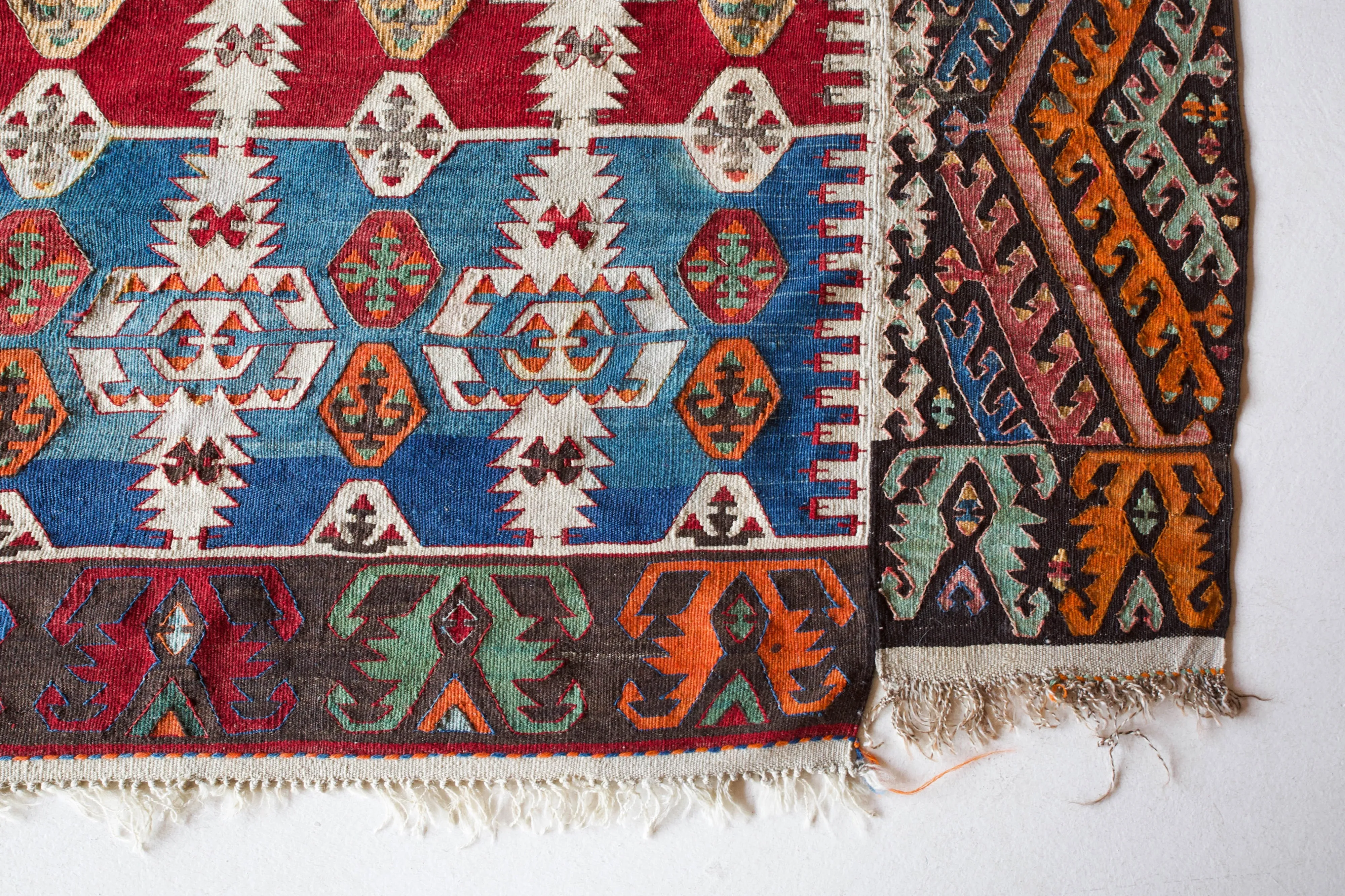 Antique Konya Hotamis Kilim Rug 5'5"x17'