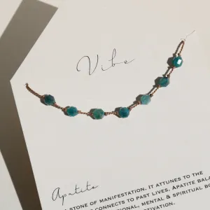APATITE ENERGY PRISMS NECKLACE