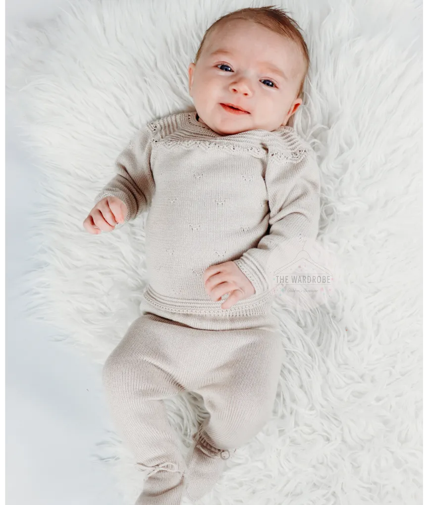 Artesania Granlei Beige Baby Set