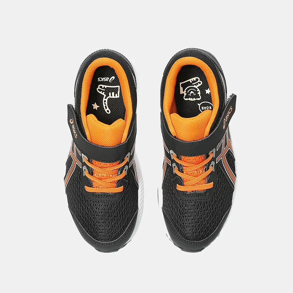 Asics Contend 8 PS Black Bright Orange