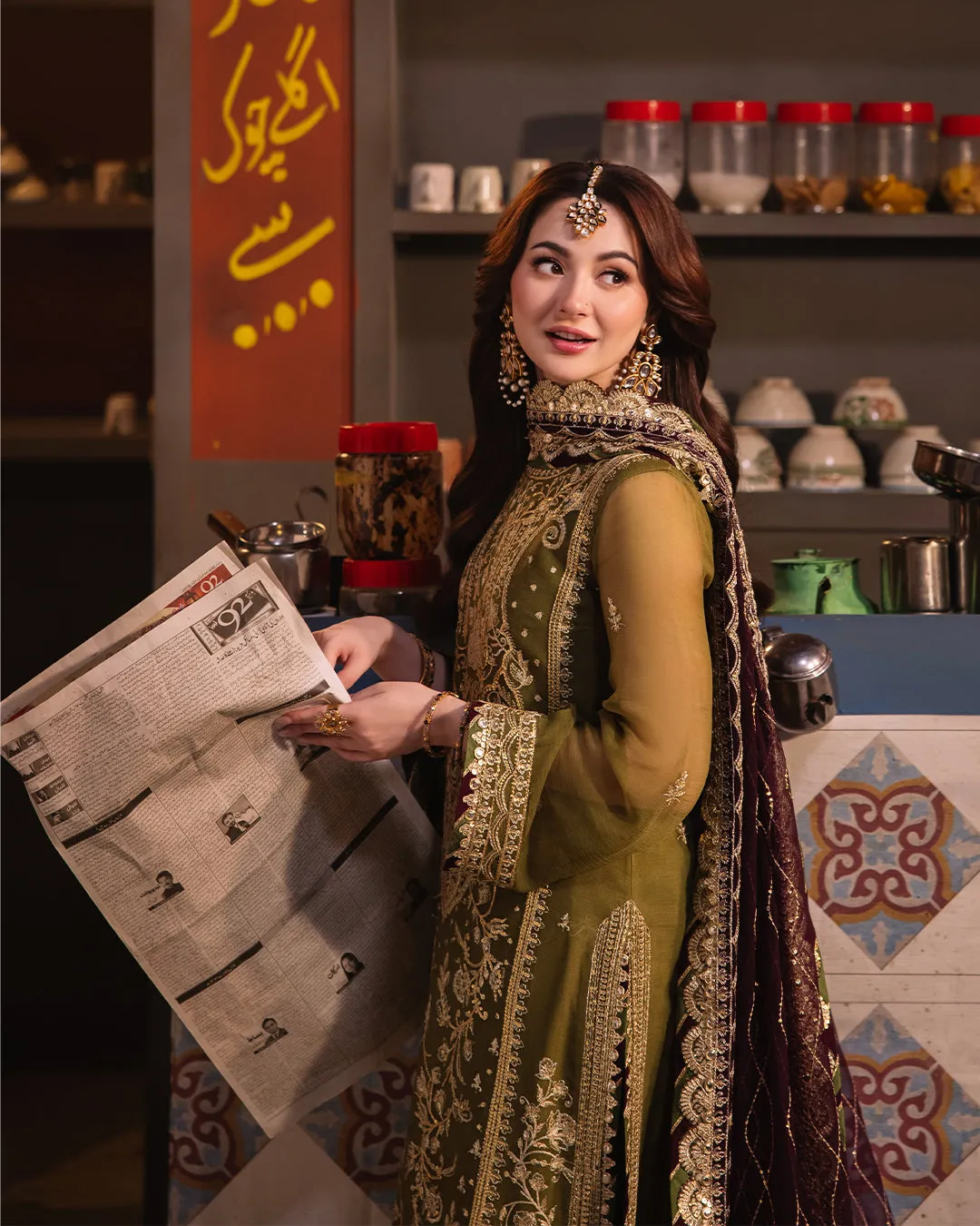 Asim Jofa Chiffon Embroidered Unstitched 3 Pcs AJKK-23