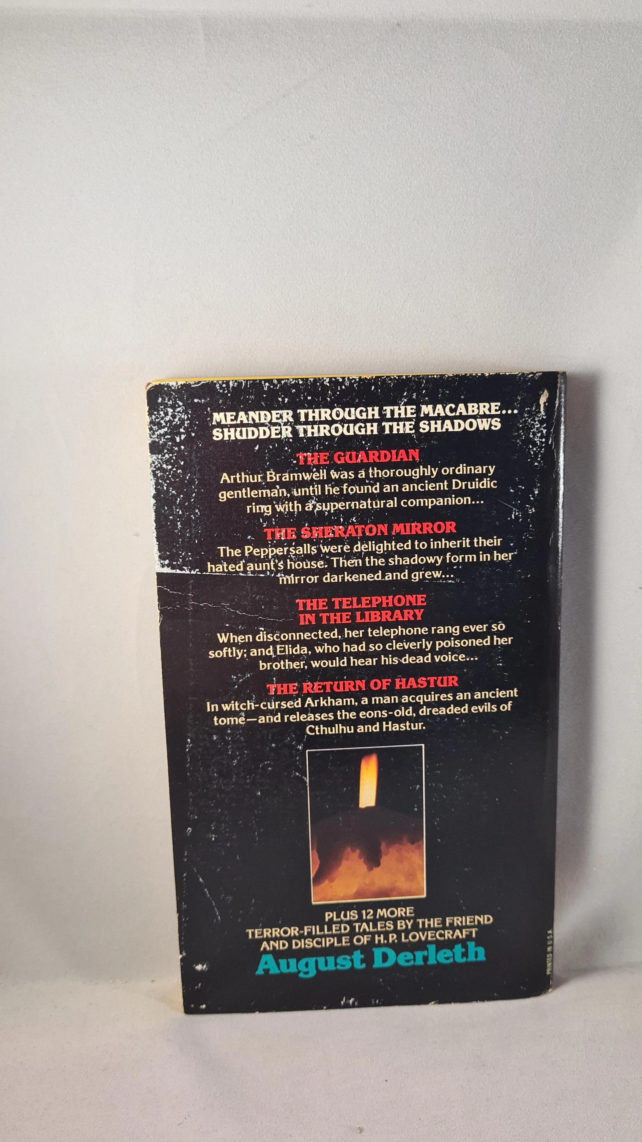 August Derleth - Someone In The Dark, Jove/HBJ, 1978, Paperbacks