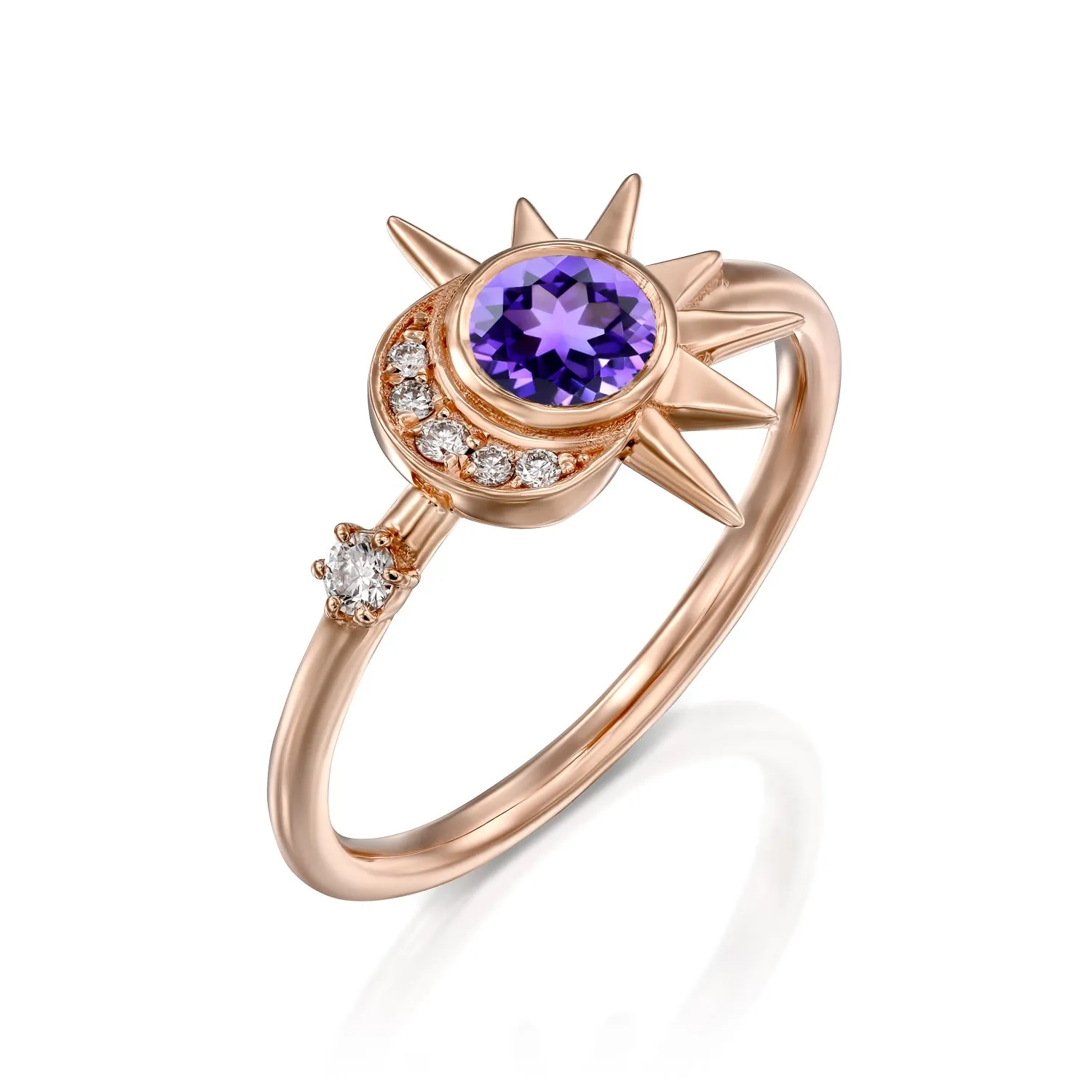 Aurora | Amethyst Ring