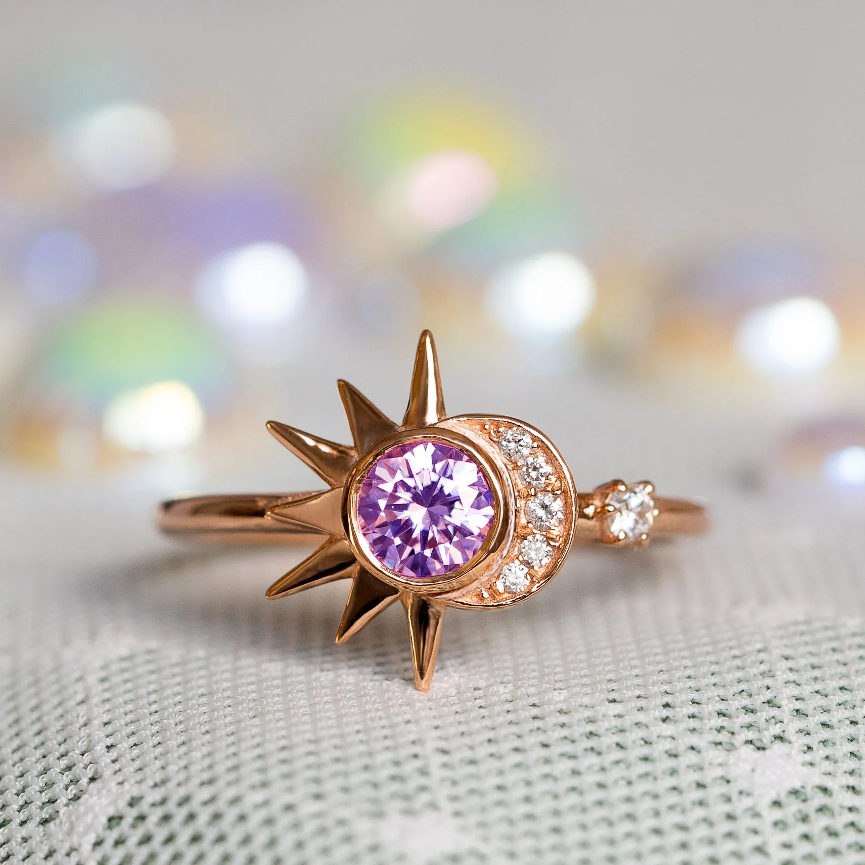Aurora | Amethyst Ring