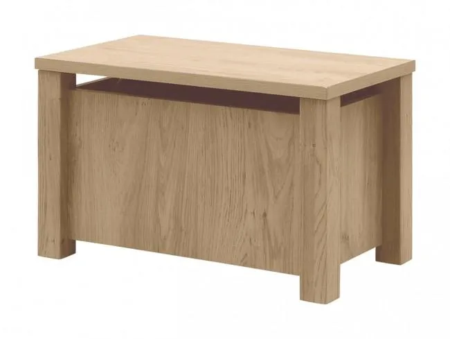 Baby Style Bordeaux Toy Box/Chest - Oak