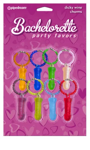 Bachelorette Party  Wine  Charms