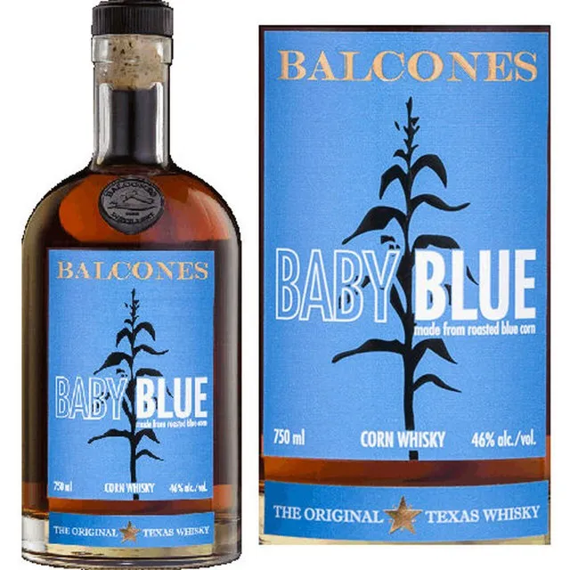 Balcones Baby Blue Pot Distilled Corn Whiskey 750 ml