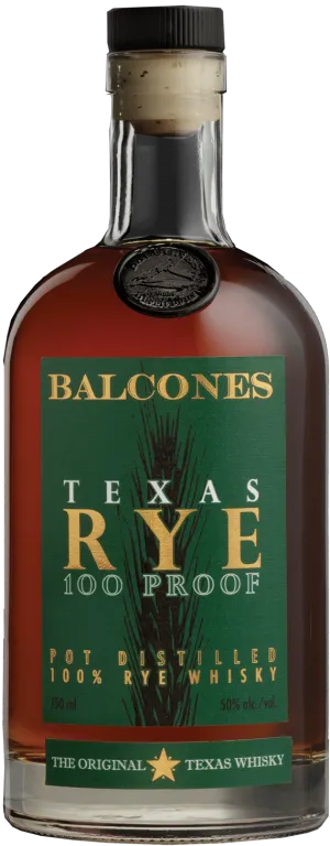 Balcones Texas Rye 100 Proof 750 ml