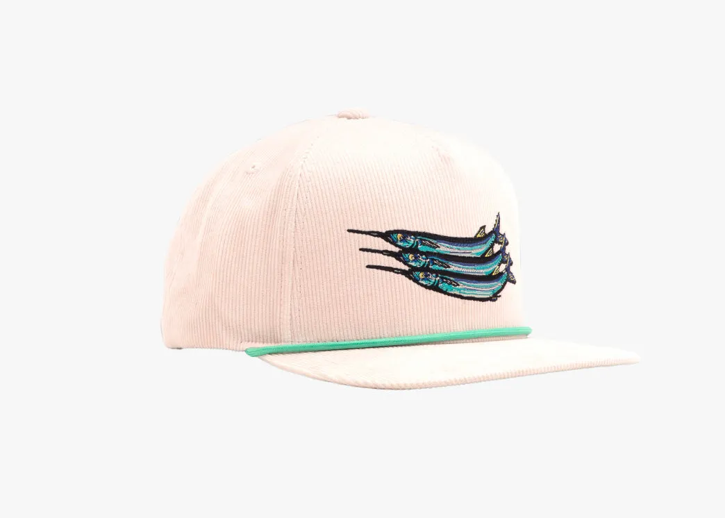Ballyhoo - Flat Brim Corduroy Hat