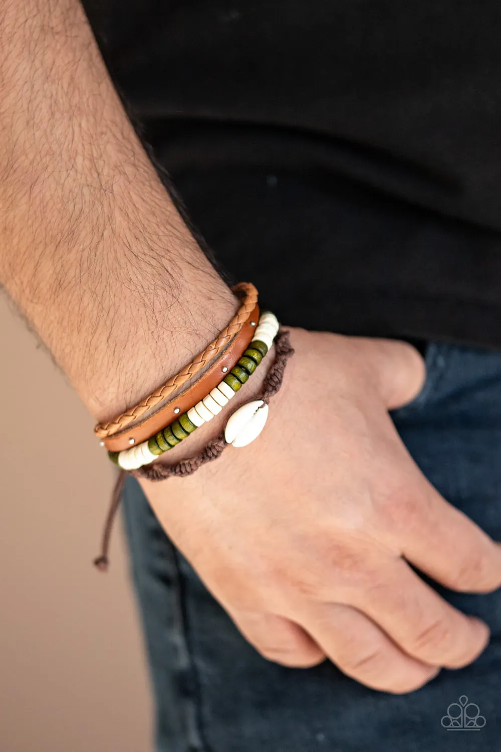 Beach Bounty Green Urban Bracelet