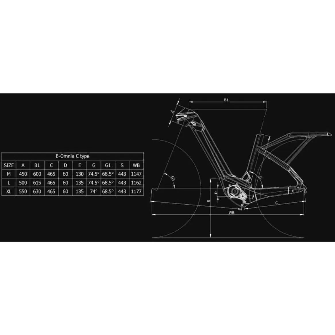 Bianchi E-Omnia C-Type Deore Electric Hybrid Bike 2022 - Black