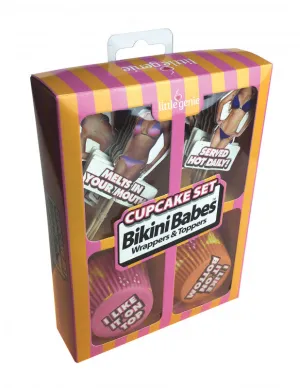 Bikini Babes Cupcake Set