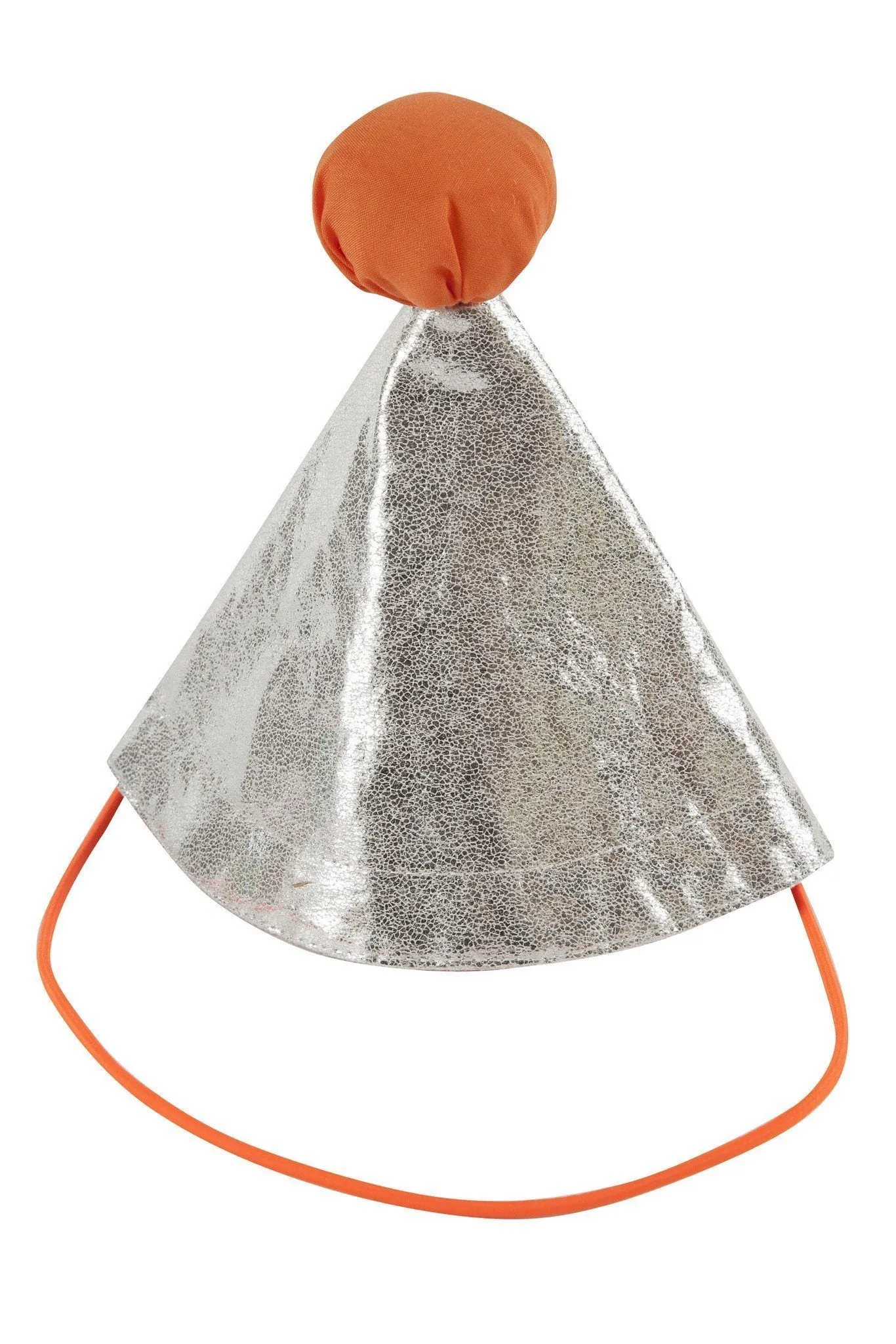 Birthday Hat - Bright Orange