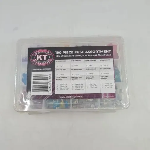 Blade Fuse Assortment 190pcs