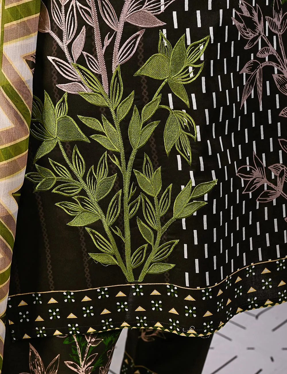 BLC-08 - Serendipity | Un-Stitched Embroidered Lawn Dress