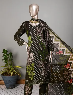 BLC-08 - Serendipity | Un-Stitched Embroidered Lawn Dress