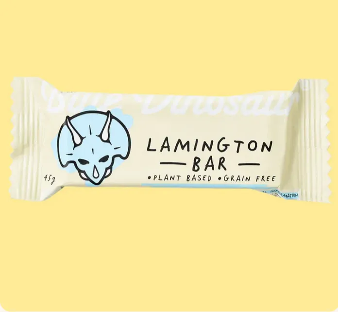 Blue Dinosaur Lamington Bar 45g