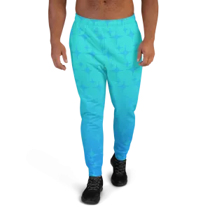 Blue Ghost Sparkle Joggers (Men's XS-3XL)