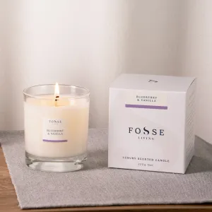 Blueberry & Vanilla Scented Candle