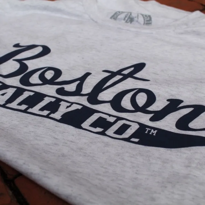 Boston Scally The Tee T-Shirt - Heather White