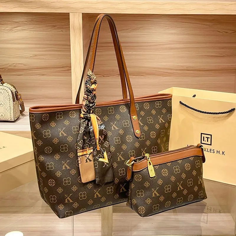 Brand Women's Handbag Autumn/Winter Fashion Large Capacity Designer Shoulder Bag Retro Luxury Handheld Crossbody Mother