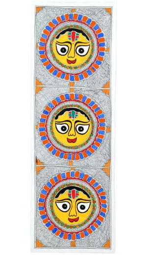 Bright & Beautiful - Madhubani Painting