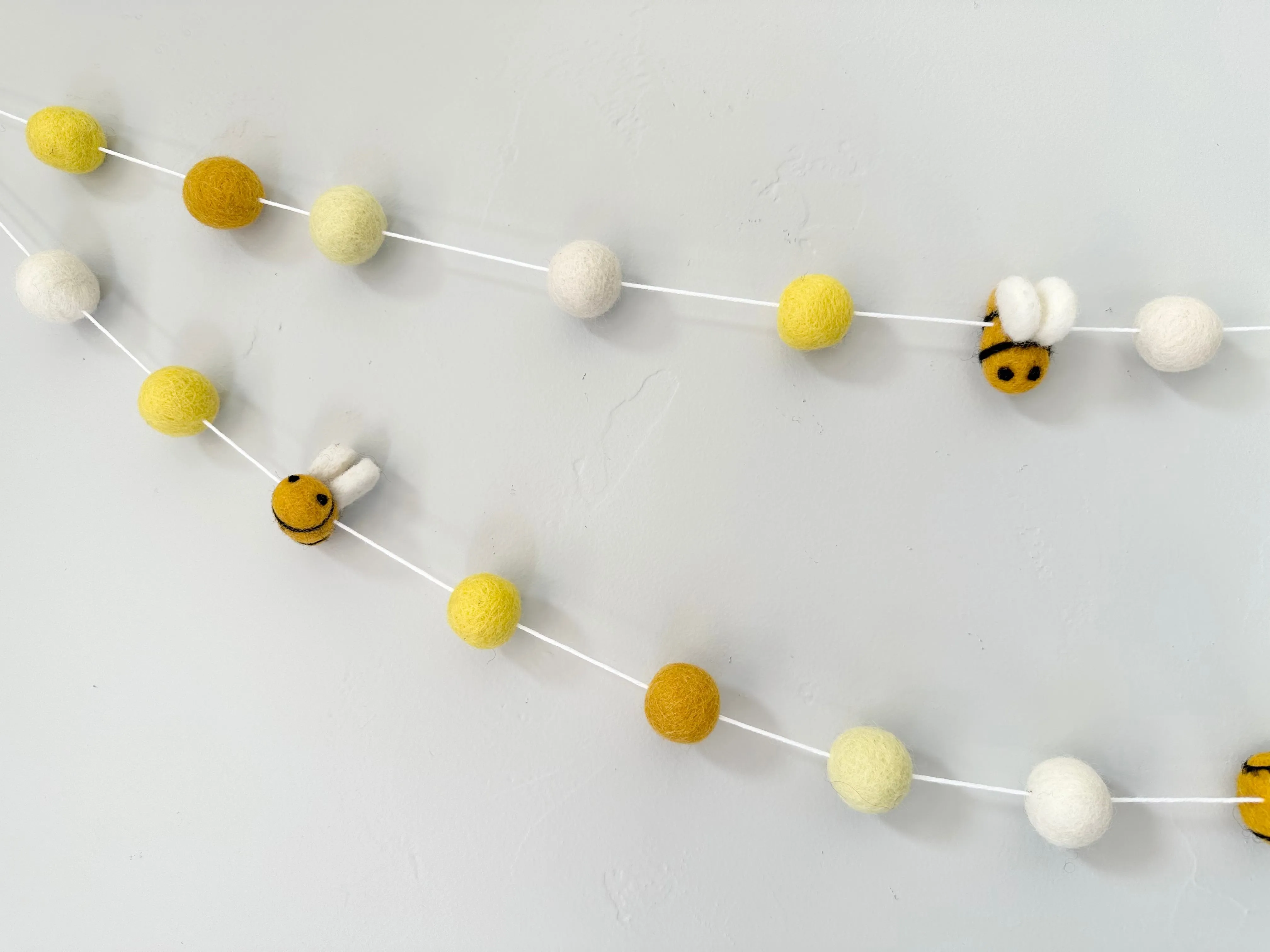 Bright Bumble Bee Garland