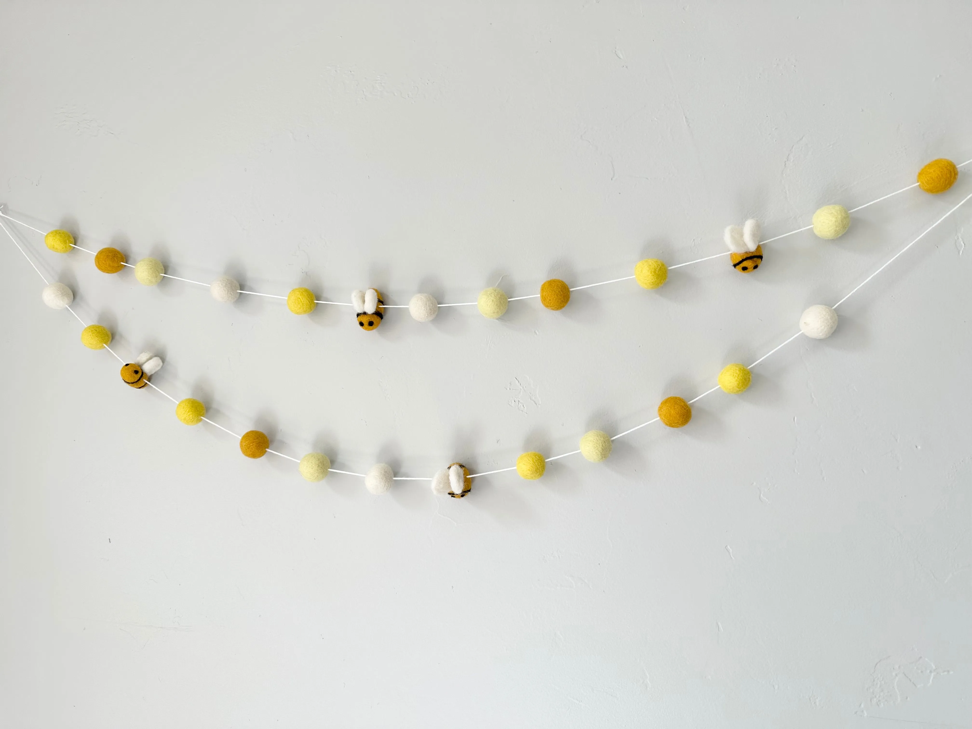 Bright Bumble Bee Garland