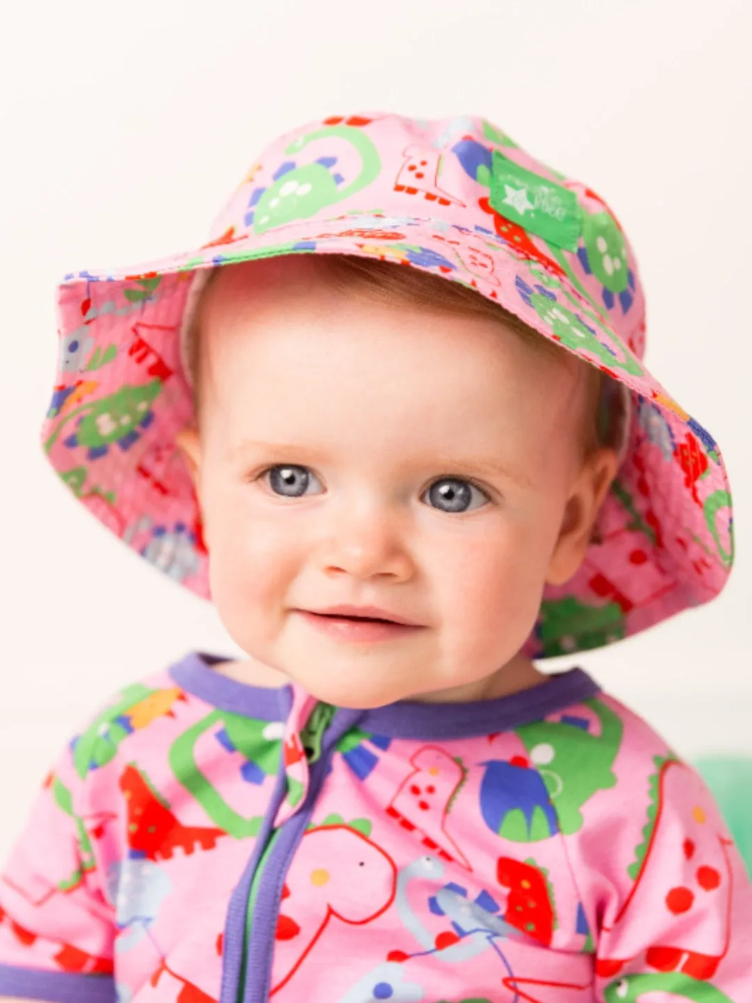 Bright Dino Summer Hat