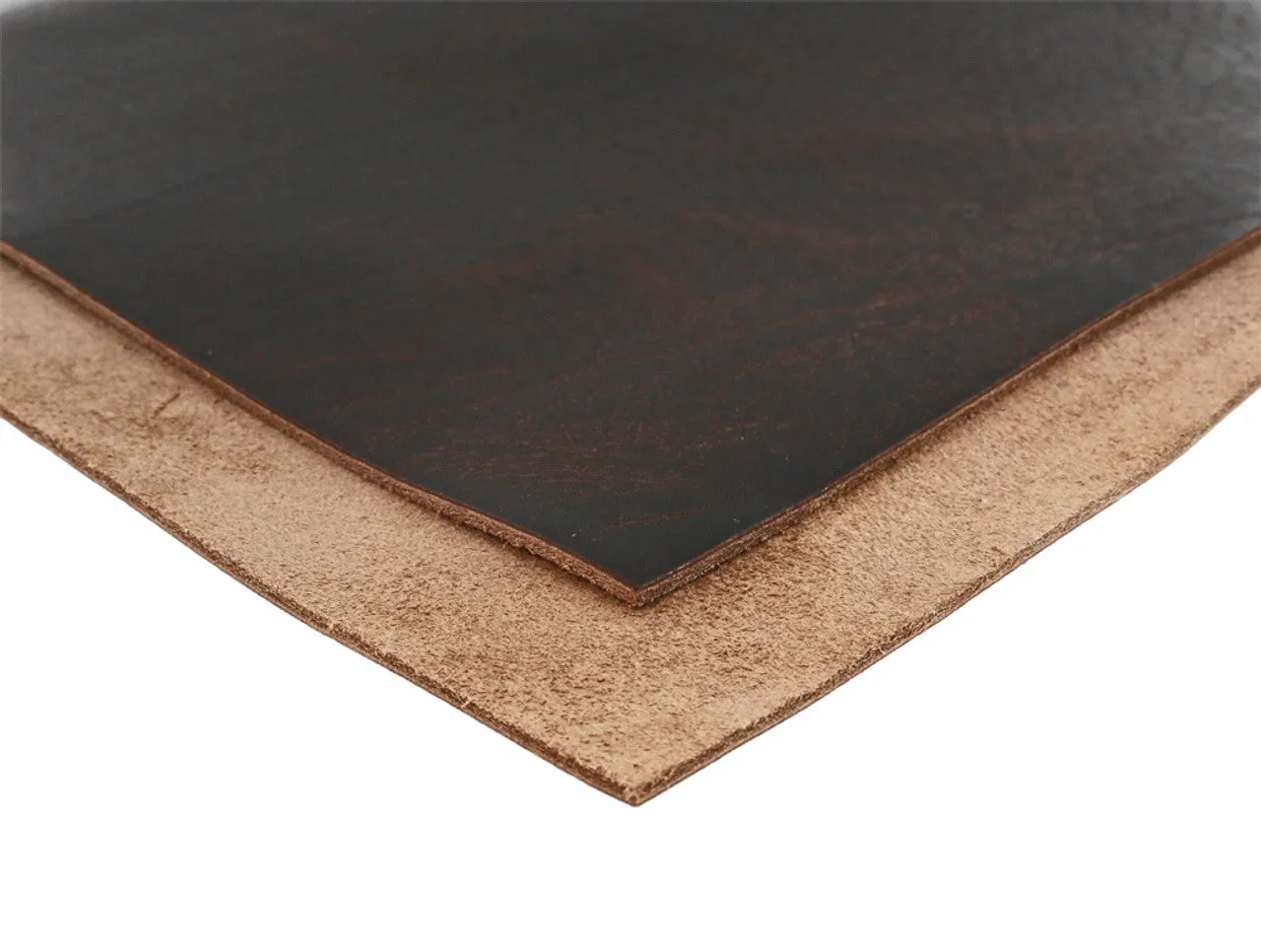 Brown Nut Horween Dublin Leather 4-5oz Panel